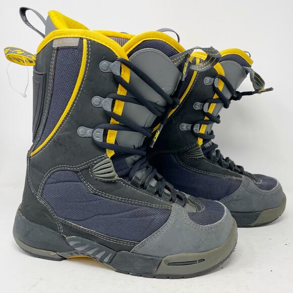 K2 SureFit Firebird Snowboard Boots Mens Size 5 Grey Yellow main image 6
